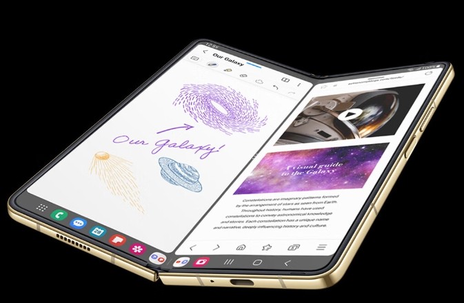 三星（SAMSUNG）心系天下 W24 AI手机 附S Pen 尊奢铰链 轻型化陶瓷 同声翻译 16GB+1TB 纳多灰 5G折叠屏手机